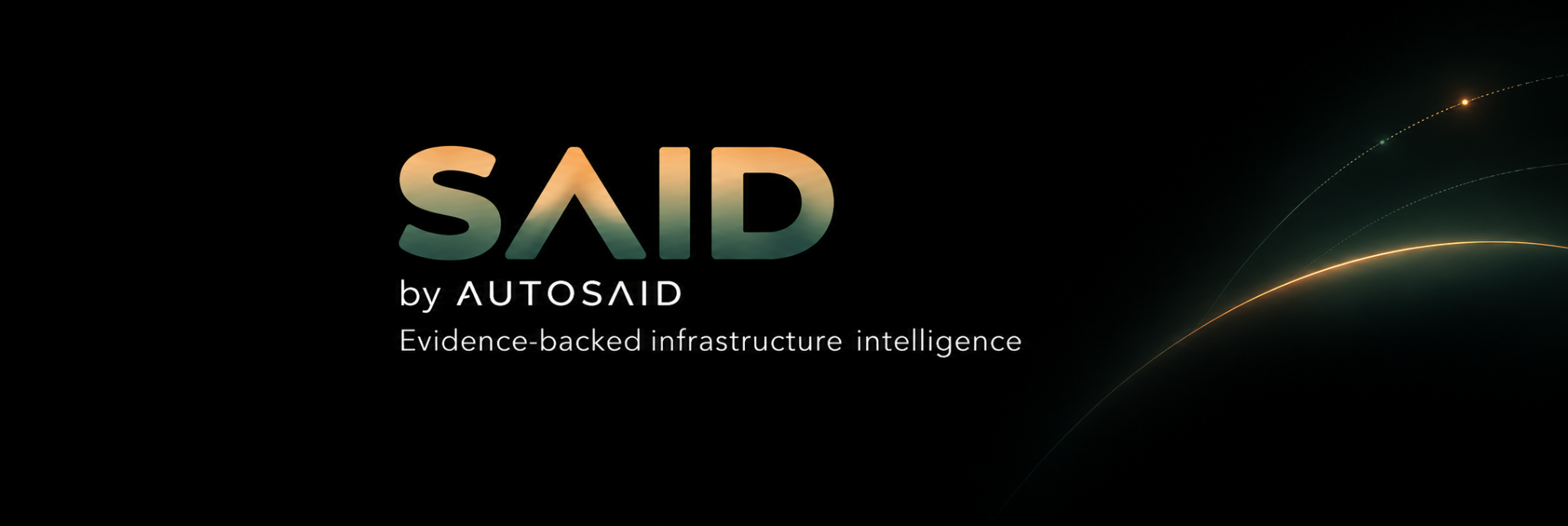SAID by AUTOSAID — Evidence-backed infrastructure intelligence